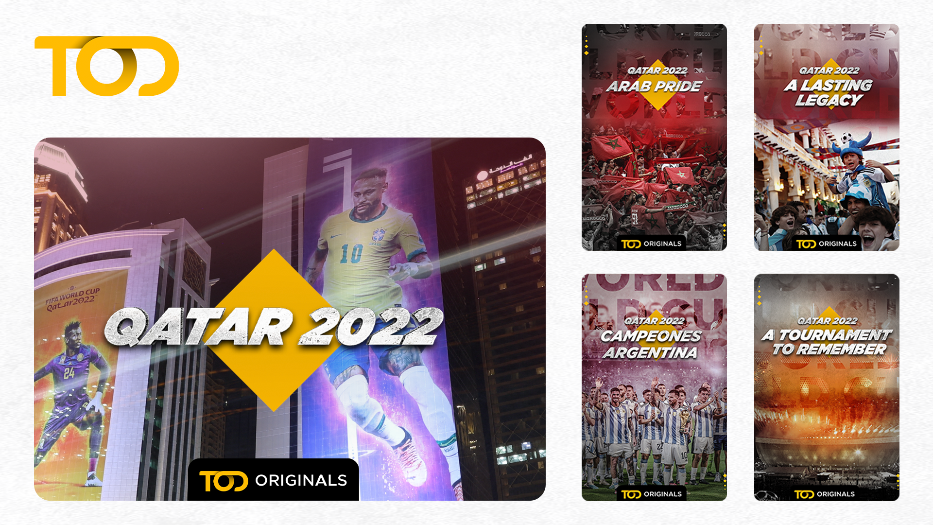 TOD Celebrates 6 Months To The Historic FIFA World Cup With Exciting New Documentary “Qatar 2022”